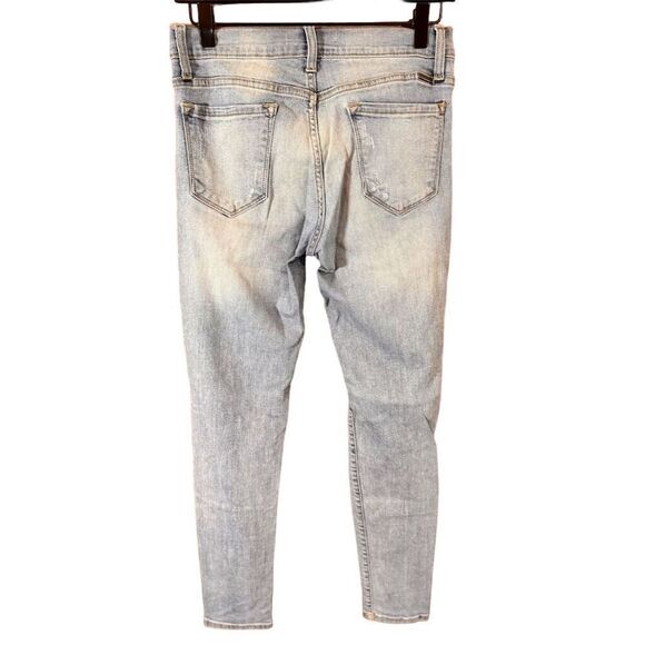 Kancan Los Angeles Women's Distressed Skinny Jeans Blue Size 28 - Picture 3 of 8